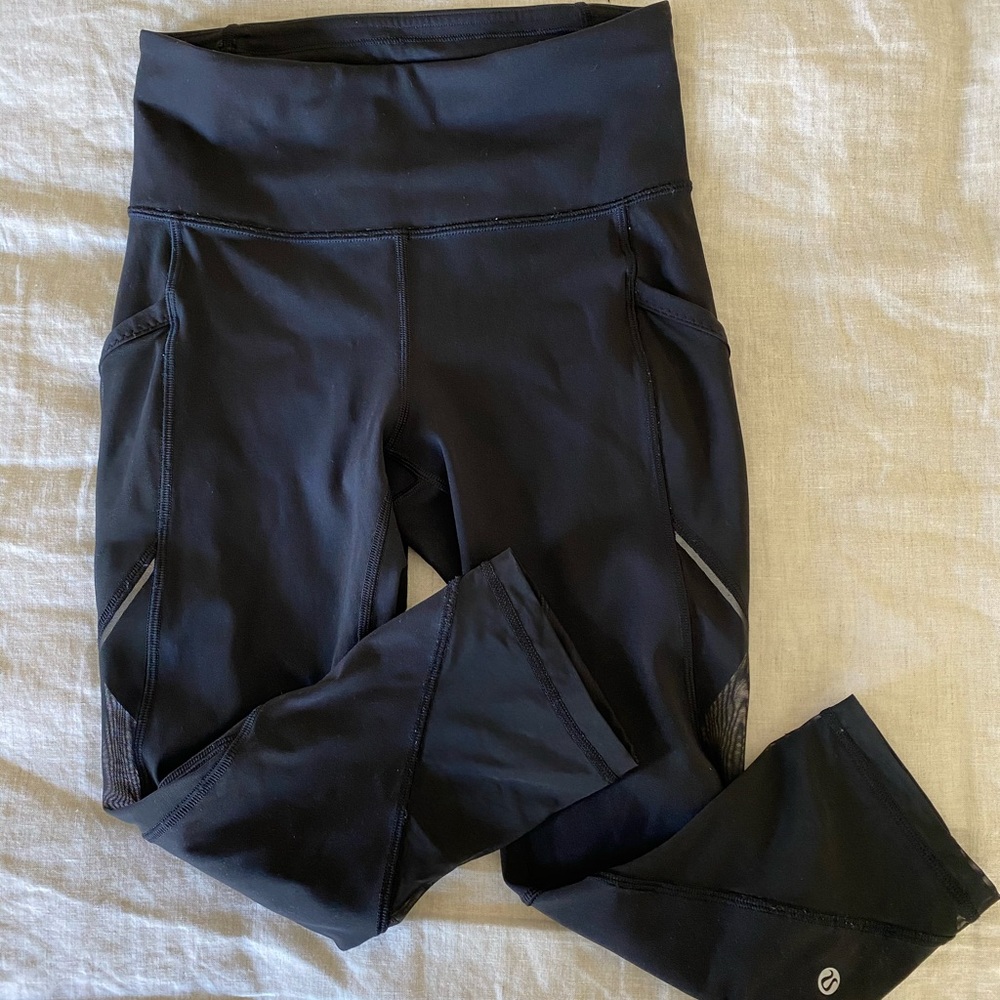 Lululemon Luxtreme Mesh Crop w/ Side Pockets